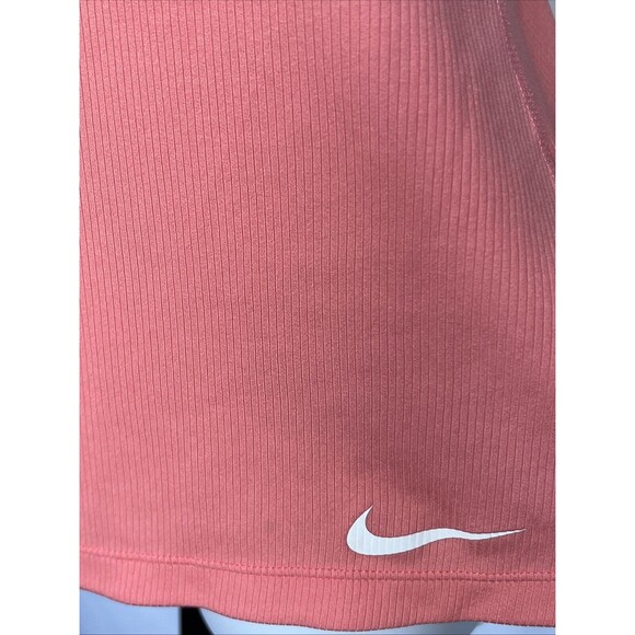 Nike Tank Top Size Medium Peach Coral Racerback Shirt Gym Running Training Run - Picture 4 of 10